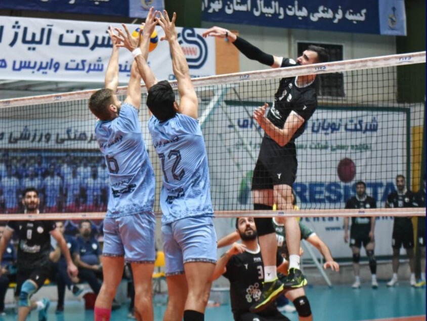 شکست والیبالیست‌های اردکانی در تهران