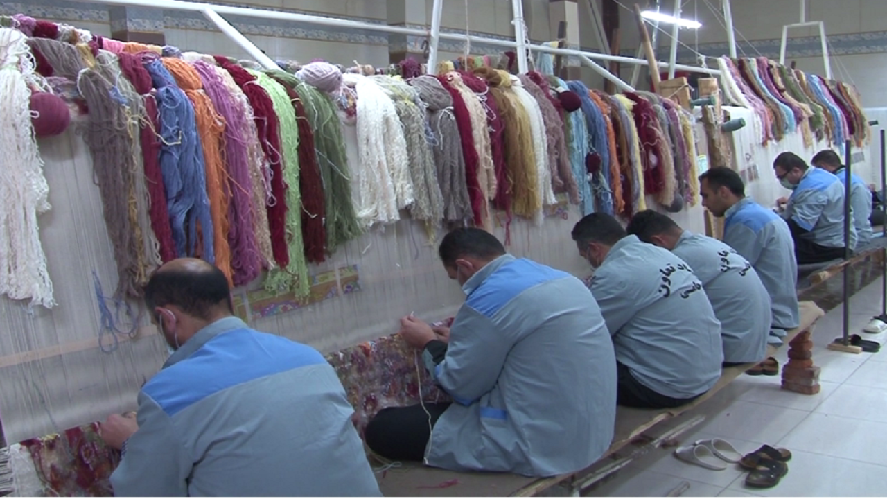 اشتغال زندانیان اسکو در واحدهای تولیدی