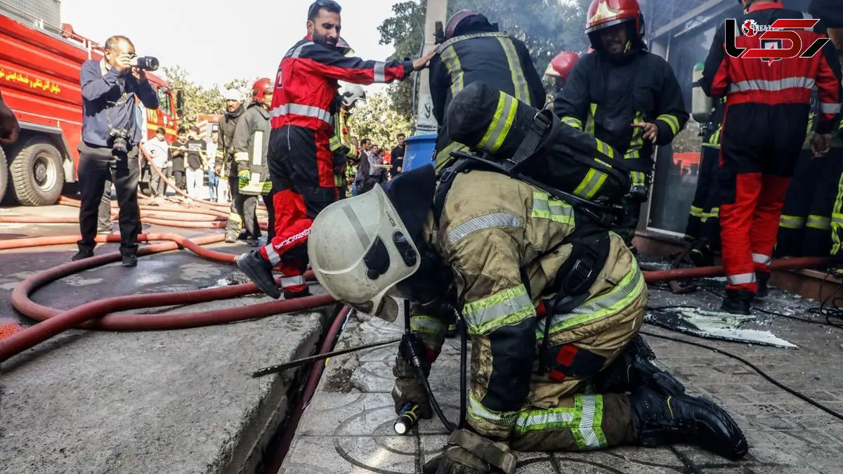 شهادت آتش نشان فداکار کرمانی هنگام عملیات امداد و نجات