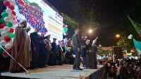 هفتادو یکمین شب میدان داری مردم خراسان شمالی برای اقتدار ایران اسلامی