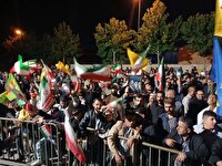 نمایش اقتدار و وفاداری مهابادی ها به نظام و رهبری در سنگر خیابان