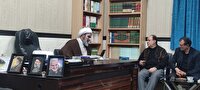 دیدار حاجی بابایی با امام جمعه ملارد