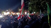 اجتماع شبانه همدلی مردم چهارمحال و بختیاری