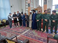 تجلیل از برگزیدگان جشنواره اسوه بسیج خلخال