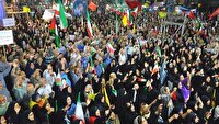 پاسخ مردم انقلابی گرگان به نقشه های دشمن آمریکایی صهیونی
