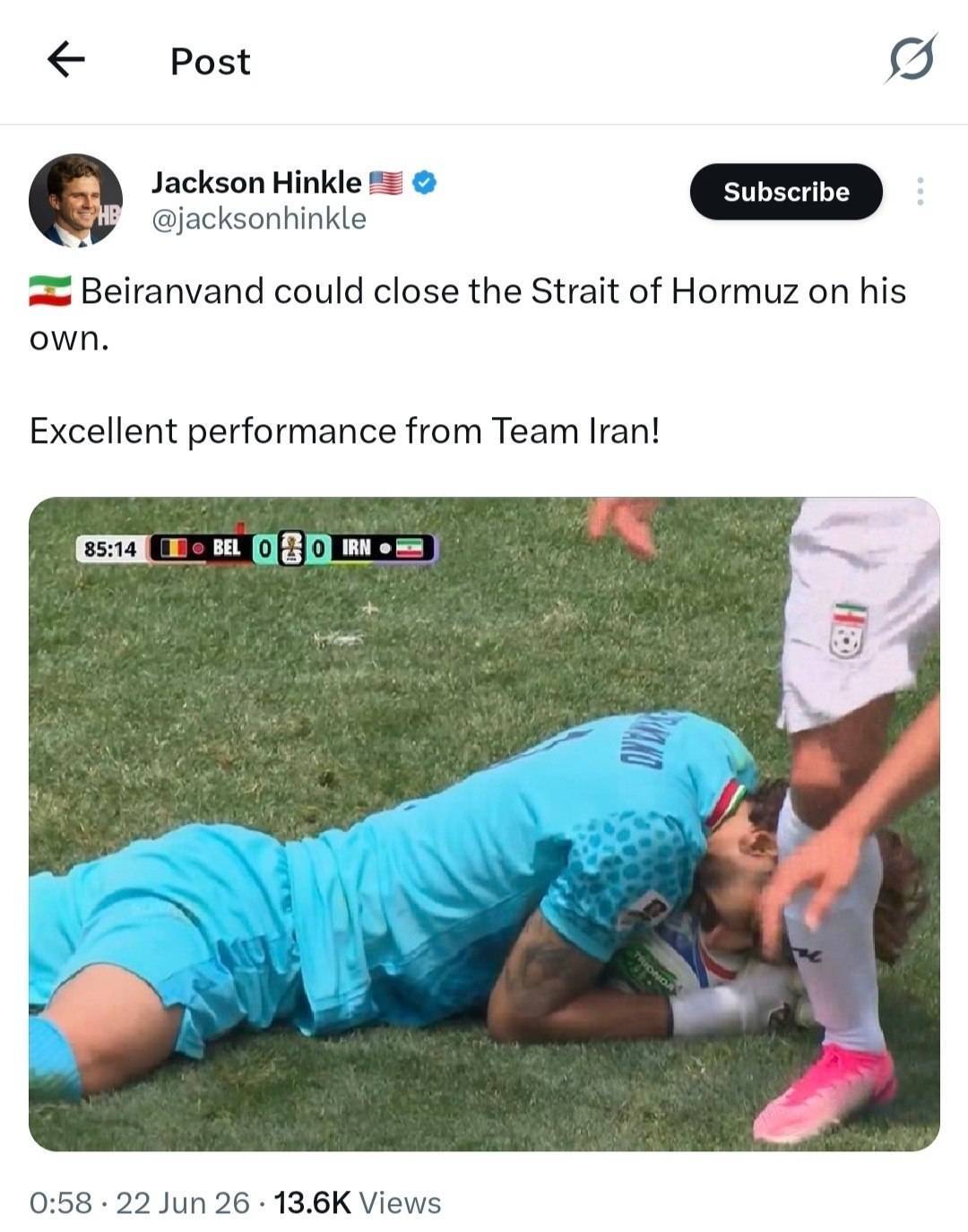 ایران بلژیک