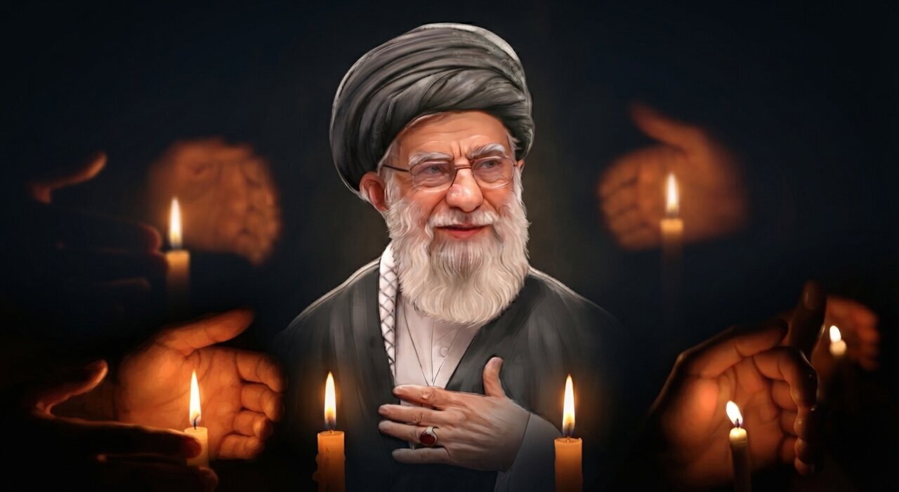 اقامه نماز لیله الدفن به نیت رهبر شهید انقلاب اسلامی