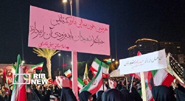میدان داری ساکنان کیش در صد و سی و پنجمین شب از حماسه خیابان