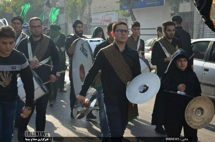 جلوه هایی از شور حسینی مردم اردبیل